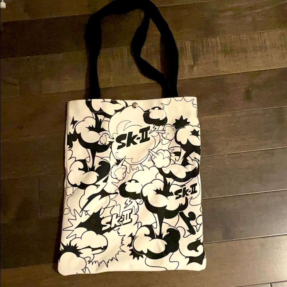 Canvas shoulder bag